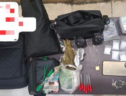 Sat Res Narkoba Polres Langkat Amankan Diduga Pelaku Narkotika di Pematang Jaya