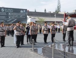 Kapolres Tanjungbalai Pimpin Sertijab Pejabat Utama