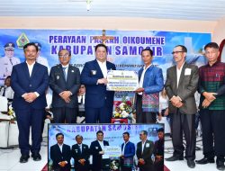 Paskah Oikoumene Digelar Bupati Samosir Tekankan Pelayanan Daerah Terpencil