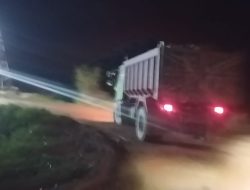 Diduga Penimbunan Lahan Pantai di Kampung Jabi Perluasan Galangan Kapal