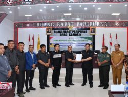 DPRD Setujui LKPJ Bupati Samosir Tahun Anggaran 2025