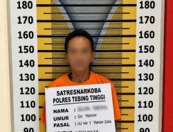 Sat Resnarkoba Polres Tebing Tinggi Tangkap Pengedar Sabu