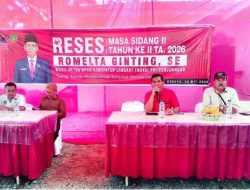Reses Wakil Ketua DPRD Langkat Romelta Ginting Di Kecamatan Gebang Berlangsung Penuh Kekeluargaan 