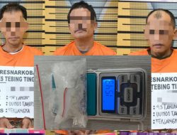 Sabu 15,43 Gram Disita, Tiga Pria Dibekuk