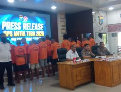 Polres Tebing Tinggi Ungkap 19 Kasus Narkotika