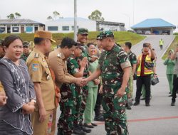 Kunker ke Samosir, Bupati  Apresiasi Kepedulian KASAD Maruli Simanjuntak  