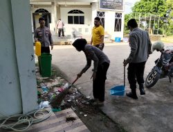 Polsek Nongsa Bakti Religi Rumah Ibadah dalam Rangka Hari Bhayangkara 
