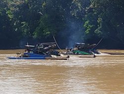 PETI Sungai Pawan Berlanjut Ultimatum Polisi Tidak Diindahkan