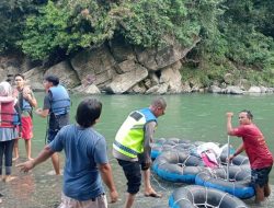 Polsek Padang Tualang Patroli di Eko Wisata Tangkahan