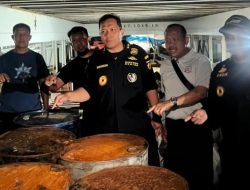 Bea Cukai dan Polda Kepri Temukan 2,6 Ton Sabu Cair