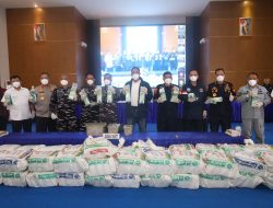 TNI AL Gagalkan Penyelundupan 1,3 Ton Ketamine Senilai RP4,55 Trilyun