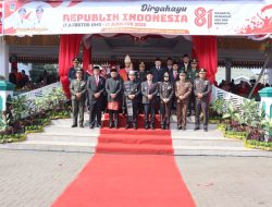 Kalapas Tebing Tinggi Hadiri Upacara HUT Kemerdekaan RI ke-81 