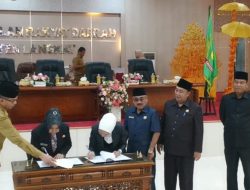 DPRD dan Pemkab Langkat Teken Nota Kesepakatan Bersama KUPA-PPAS
