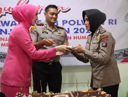 Polres Binjai Syukuran Hari Jadi Ke-78 Polwan RI 