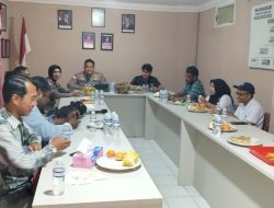 Kapolsek Nongsa Jalin Silaturahmi dengan Media  
