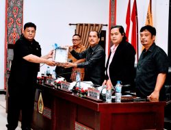 Nota Pengantar P-KUA dan P-PPAS 2026 Disampaikan, Pendapatan Daerah Samosir Bertambah Rp. 71 M 