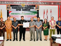 Pemkab Samosir dan DPRD Sepakati Perubahan KUA-PPAS APBD 2026, Pagu Anggaran Rp838 M