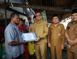Pemko Tanjungbalai Bantu Korban Kebakaran Sirantau