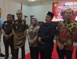 Antoni Ginting Hadiri Sosialisasi Pencegahan Korupsi di Pemkab Langkat